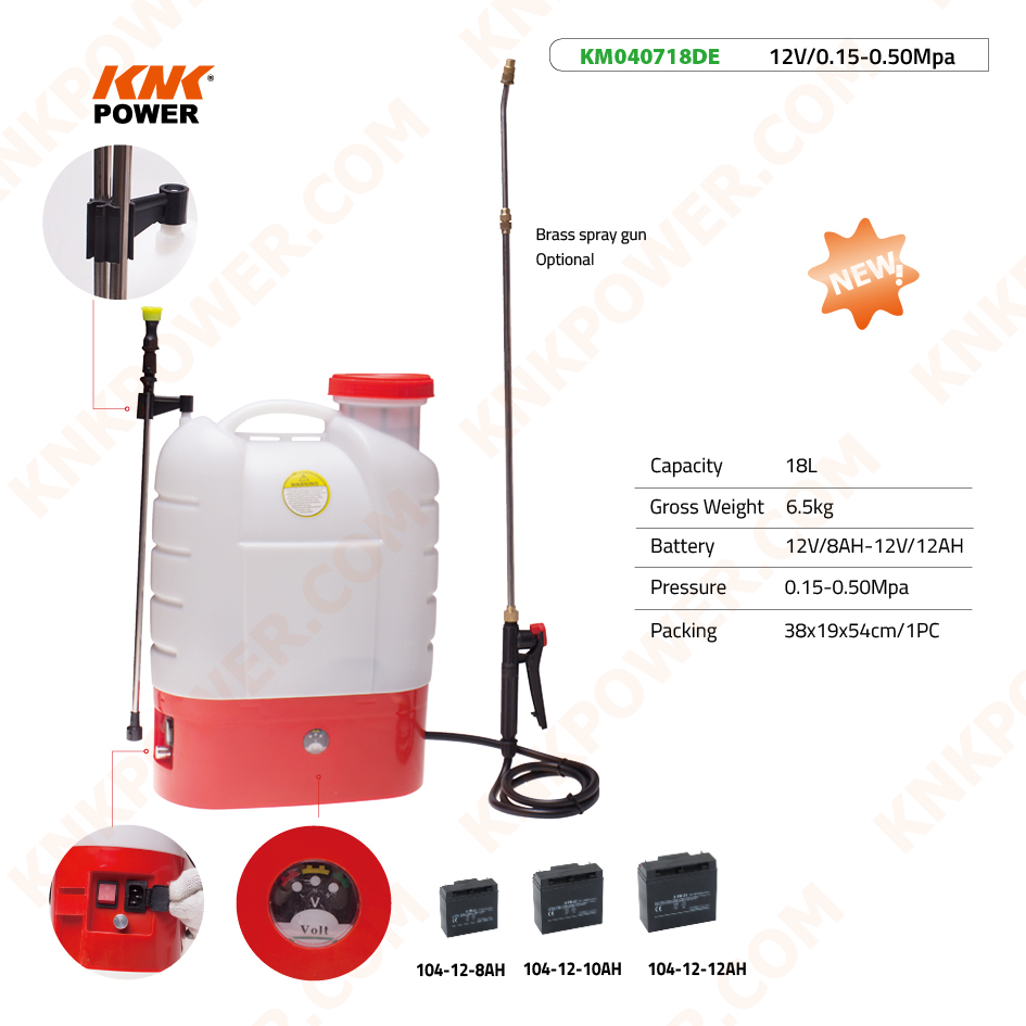 knkpower [21020] BATTERY LIQUID SPRAYER SPRAYERS